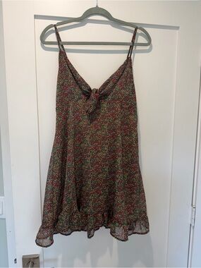 Aura Floral Multicolor Blouse with Pink Accents